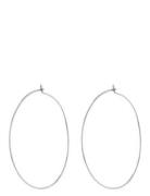 The Capri Wire Hoops-Silver Accessories Jewellery Earrings Hoops Silver LUV AJ