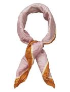 Solia Crushed Sia Scarf Accessories Scarves Lightweight Scarves Pink Becksöndergaard