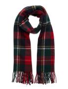 55%Recycld Wl 45%Wl-Plaid Twill Scarf Accessories Scarves Winter Scarves Red Polo Ralph Lauren