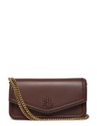 Nappa Leather Medium Sawyer Bag Bags Clutches Brown Lauren Ralph Lauren