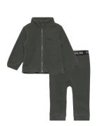 Nmnspektra Fleece Set Fo Outerwear Fleece Outerwear Fleece Suits Green Name It