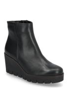 Wedge Ankle Boot Shoes Boots Ankle Boots Ankle Boots With Heel Black Gabor