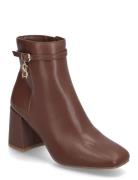 Risa-E Boots Shoes Boots Ankle Boots Ankle Boots With Heel Brown Steve Madden