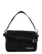 Pocket Face Phuket Mi Bags Small Shoulder Bags-crossbody Bags Black Desigual