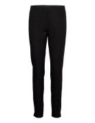 Mapoppy Regular Bottoms Trousers Slim Fit Trousers Black Masai