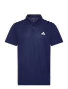 Adidas Train Essentials Training Polo Shirt Tops Polos Short-sleeved Navy Adidas Performance