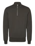 Centre Half Zip Sport Sweatshirts & Hoodies Sweatshirts Black Björn Borg