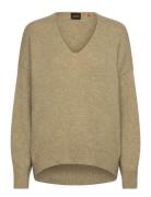 C_Fondys Tops Knitwear Jumpers Beige BOSS