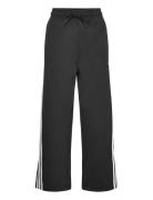 Future Icons Three Stripes Open Hem Pant Bottoms Sweatpants Black Adidas Sportswear