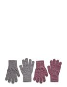 Comfy Glitter Gloves 2-Pack Accessories Gloves & Mittens Gloves Grey Melton