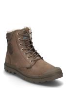 Pampa Sport Cuff Wps Shoes Boots Ankle Boots Laced Boots Brown Palladium