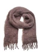 Aurora Kid Mohair Scarf Accessories Scarves Winter Scarves Brown Balmuir