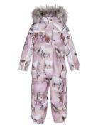 Polaris Fur Outerwear Coveralls Snow-ski Coveralls & Sets Purple Molo