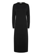 Bs Janita Regular Fit Dress Dresses Knitted Dresses Black Bruun & Stengade