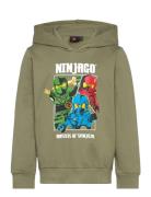 Lwscout 600 - Sweatshirt Tops Sweatshirts & Hoodies Hoodies Khaki Green LEGO Kidswear