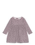 Hcdilay - Dress Dresses & Skirts Dresses Casual Dresses Long-sleeved Casual Dresses Purple Hust & Claire