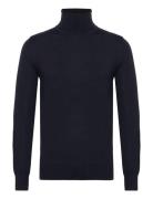 Bs Saturn Regular Fit Knitwear Tops Knitwear Turtlenecks Navy Bruun & Stengade