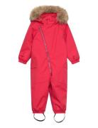 North Snowsuit Outerwear Coveralls Snow-ski Coveralls & Sets Red Gugguu