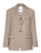 Ezra - Classic Wool Blend Blazers Single Breasted Blazers Beige Day Birger Et Mikkelsen