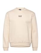 Sweatshirt Tops Sweatshirts & Hoodies Sweatshirts Cream EA7