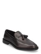 Lozham Loafer Loafers Flade Sko Brown GANT