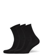 Pcjopi Glitter Socks Box 3-Pack Lingerie Socks Regular Socks Black Pieces