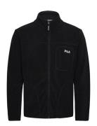 Bleiburg Fleece Jacket Sport Sweatshirts & Hoodies Fleeces & Midlayers Black FILA