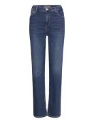 Mmstella Fuja Jeans Bottoms Jeans Straight-regular Blue MOS MOSH