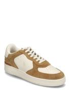 Masters Court Leather-Suede Sneaker Low-top Sneakers Beige Polo Ralph Lauren