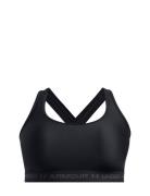 Crossback Mid Bra& Sport Bras & Tops Sports Bras - All Black Under Armour