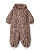 Snowsuit Adi Tech Outerwear Coveralls Snow-ski Coveralls & Sets Brown Wheat