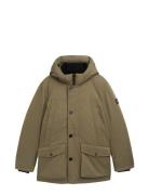 Arctic Parka Parka Jakke Khaki Green Tom Tailor