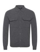 Pisa Tops Knitwear Cardigans Grey Reiss