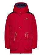 Cp Montana 4 Pocket Parka W Detachable Hooded Parka Jakke Red Ciesse Piumini