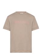 Borg Essential 3 T-Shirt Tops T-Kortærmet Skjorte Beige Björn Borg