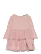 Dress Dresses & Skirts Dresses Partydresses Pink United Colors Of Benetton