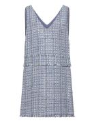 Dress Dresses & Skirts Dresses Casual Dresses Sleeveless Casual Dresses Blue United Colors Of Benetton