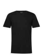 Crew Neck Slub Ss T-Shirt Tops T-Kortærmet Skjorte Black Superdry