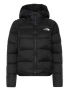 W Hyalite Down Hoodie - Eu Sport Jackets Padded Jacket Black The North Face