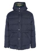 Barbour Brampton Puffe Parka Jakke Navy Barbour