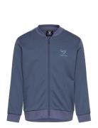 Hmlwulbato Zip Jacket Sport Sweatshirts & Hoodies Sweatshirts Blue Hummel