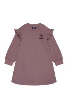 Hmlwulbato Dress Ls Dresses & Skirts Dresses Casual Dresses Long-sleeved Casual Dresses Pink Hummel