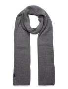 Signature Pony Wool Scarf Accessories Scarves Winter Scarves Grey Polo Ralph Lauren