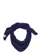 Helsinki Small Scarf Accessories Scarves Lightweight Scarves Navy Mp Denmark