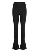 Highwaist Slim Trousers Bottoms Trousers Slim Fit Trousers Black Gina Tricot