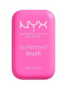 Nyx Professional Makeup Buttermelt Blush 01 My Butta Half Rouge Makeup Pink NYX Professional Makeup