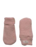 Mittens Wool Fleece 2-Layer Accessories Headwear Balaclava Pink Huttelihut