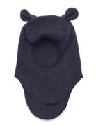 Balaclava Ears Wool Fleece Accessories Headwear Balaclava Navy Huttelihut