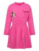 Dress Dresses & Skirts Dresses Casual Dresses Long-sleeved Casual Dresses Pink Barbie