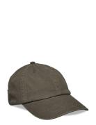 Mini Organic Soft Low Baseball Cap Accessories Headwear Caps Khaki Green Upfront